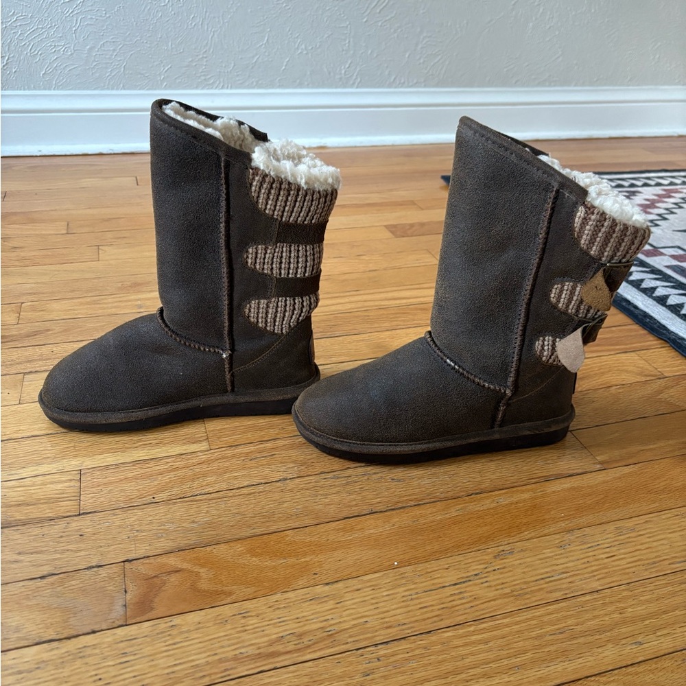 Bear Paw Brown Suede Boots